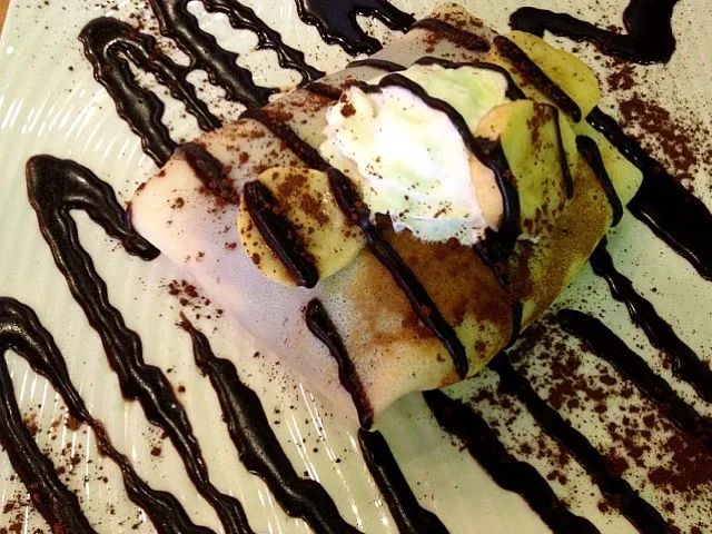 nutella & banana crepe|ken miyahiraさん