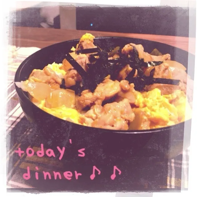 Snapdishの料理写真:親子丼♪♪♪|akaneさん