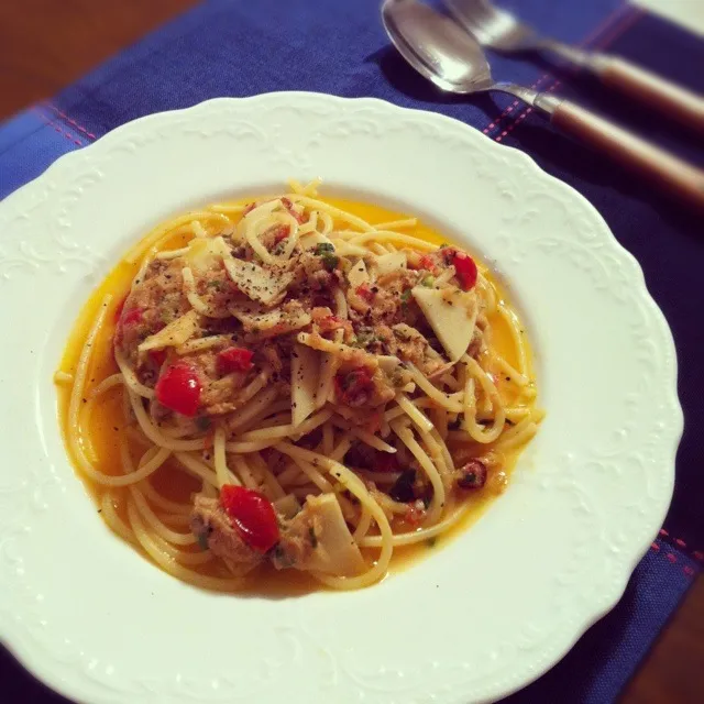 Tomato with Vegetable Pasta|Lori Kudoさん