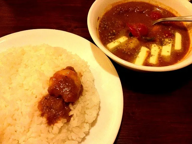 エビカレーに初挑戦。チキンとは違った旨さでした。( ´ ▽ ` )|ひろぱげさん