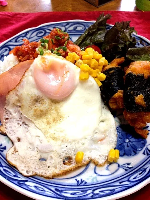 Snapdishの料理写真:なんでものっけ丼|まゆさんさん