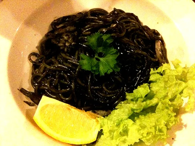 Squid Ink Pasta|Shiroi Yukiさん