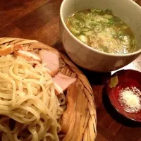 Snapdishの料理写真:鶏とろつけ麺|aiさん