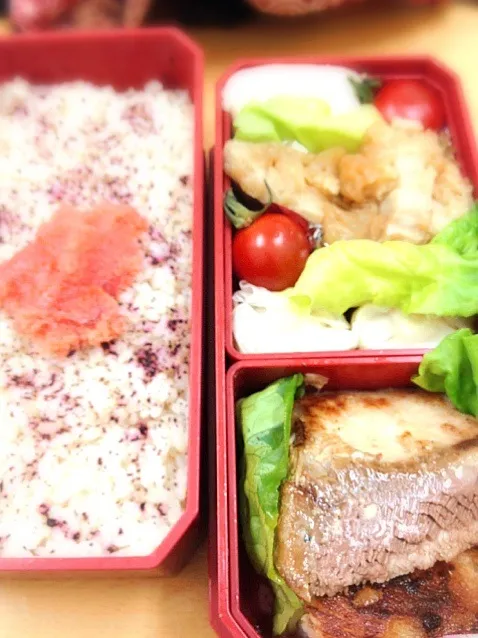 カジキマグロのソテー弁当|カナうささん