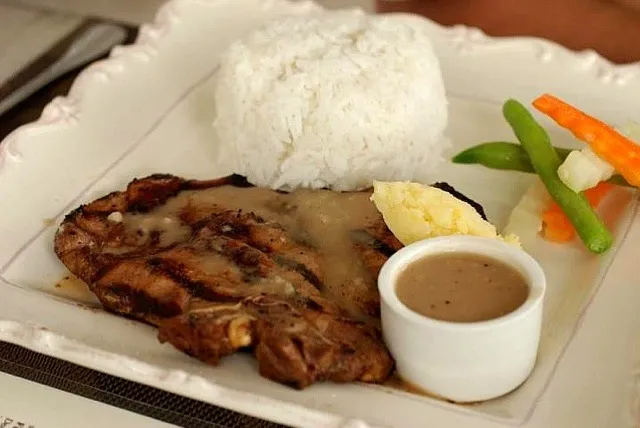 pork belly with garlic rice|ken miyahiraさん