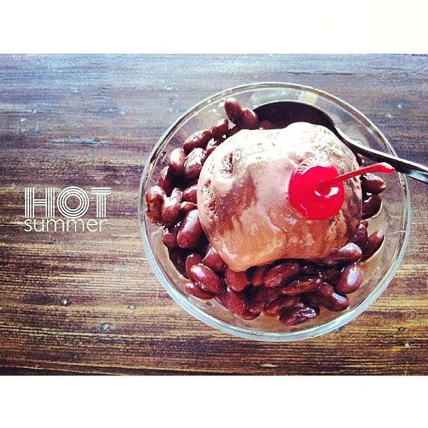 Red Bean Chocolate Ice Cream|Jessica S.さん