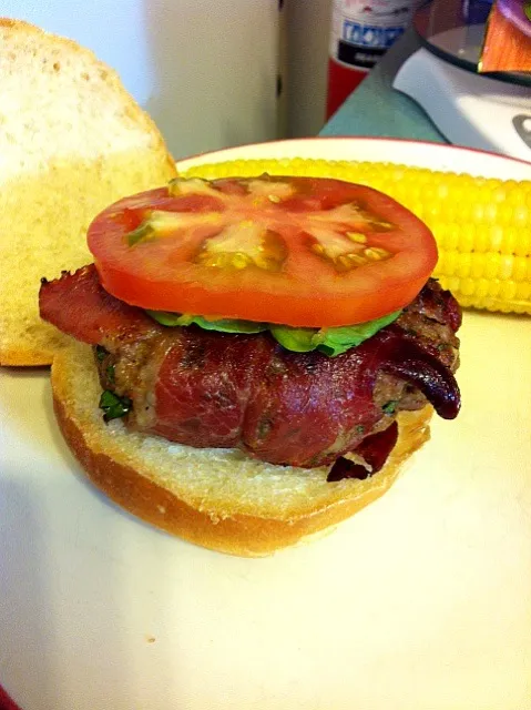 lamb burgers with procuitto|betsyさん