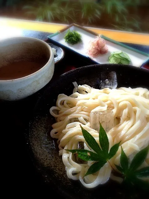 冷汁うどん|マツモト ヒデさん