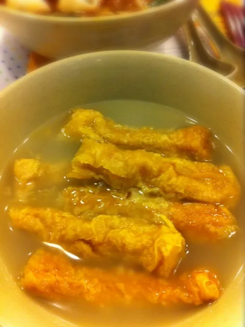 fish stuffed beancurd skin|willzさん