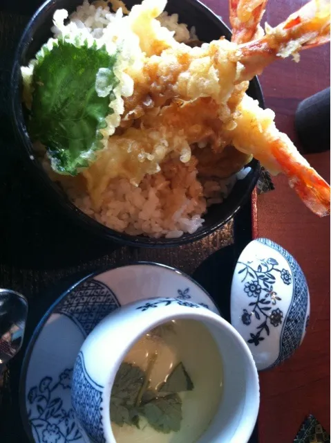 ランチ②天ぷらミニ丼|じょじょさん