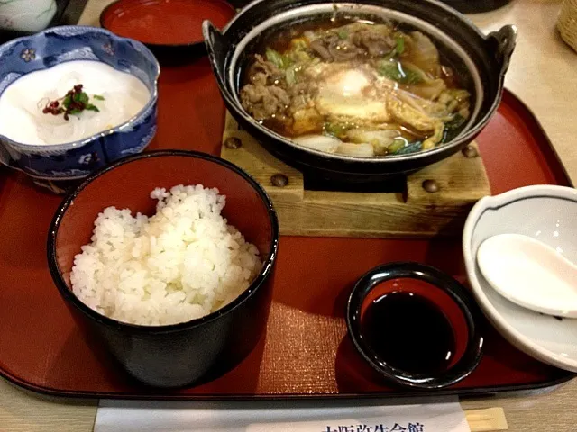 牛鍋定食|すかラインさん