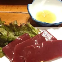 Snapdishの料理写真:コンニャクのレバー