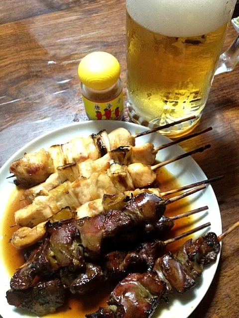 ビール＆焼き鳥♪|hiroさん