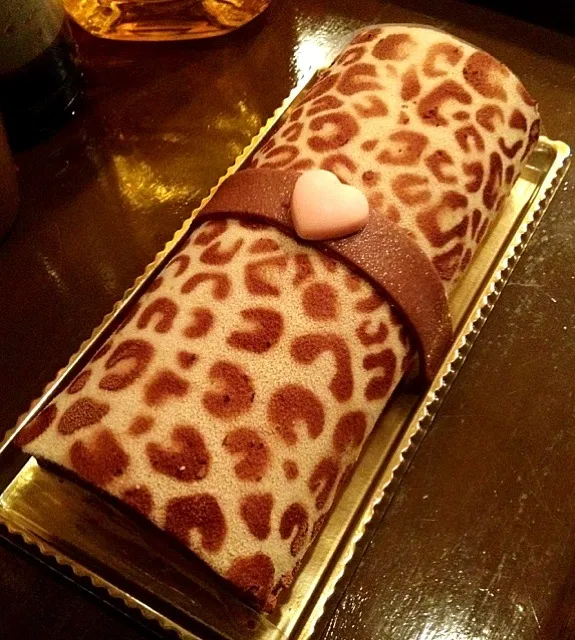 Snapdishの料理写真:めっちゃ可愛いロールケーキ！！|Ning PinkRabbitzzさん