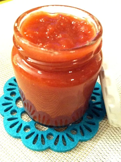 confiture de rhubarbe|montrealさん