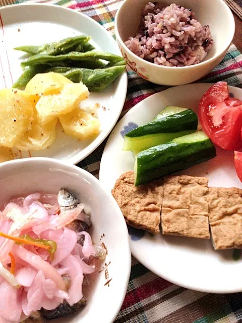 糖質制限食のお昼ご飯|mari miyabeさん