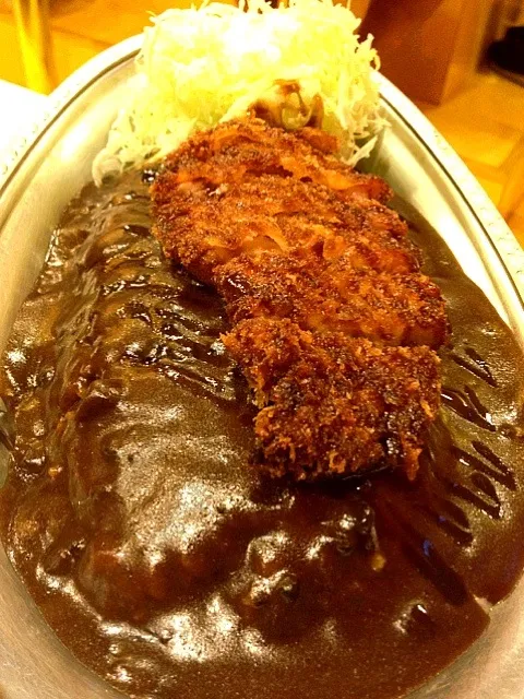 Snapdishの料理写真:ロースカツカレービジネスクラス|michiteruさん