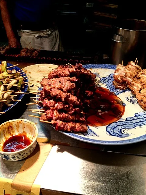 新丸子駅近く、カシラが美味い焼き鳥屋|oyama nobuoさん