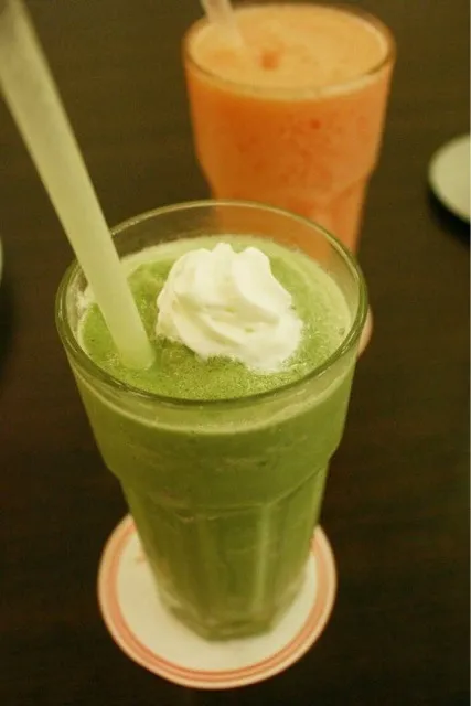 green tea smoothie|Darren Loさん