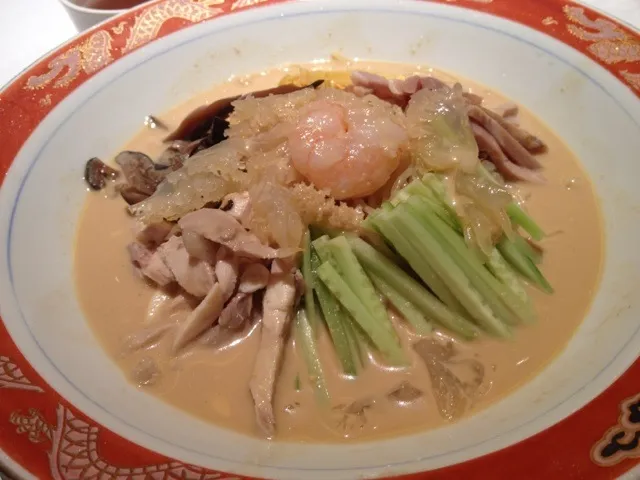 特製冷やし中華胡麻味( ´ ▽ ` )ﾉゴマの風味が豊か！|おりぴーさん