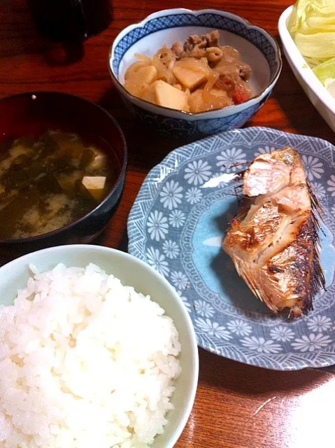 今日も自宅焼魚定食|tairaさん