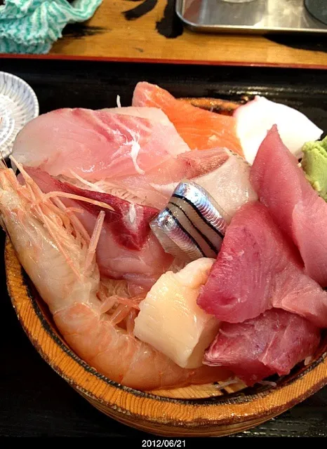 タカマル鮮魚店のタカマル定食|かずひこさん