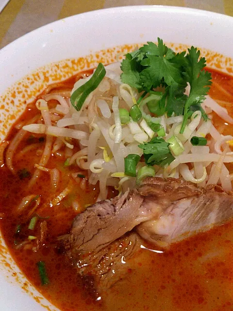 トムヤムラーメン|二瓶あやさん