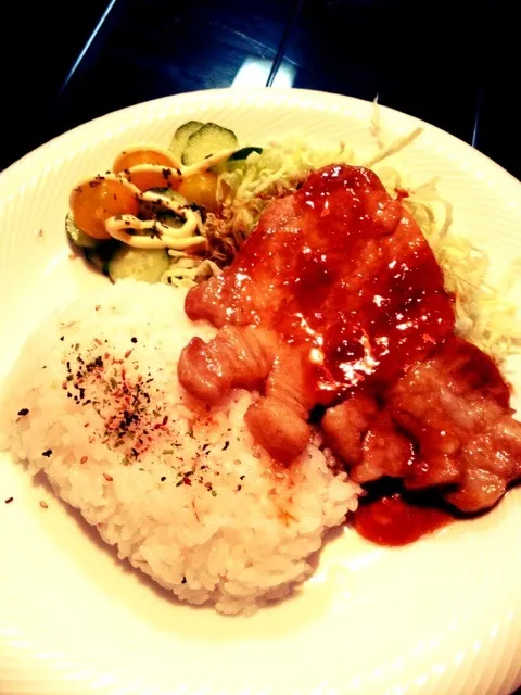 生姜焼きプレート|ppooppooさん