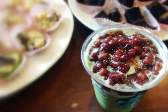 Red Bean + Green Tea Frappuccino|Wanchaiさん