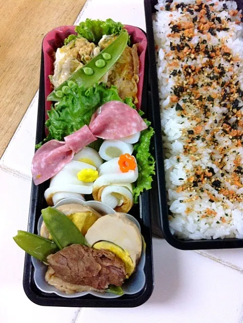 息子くんのカツ丼弁当|hanayakさん