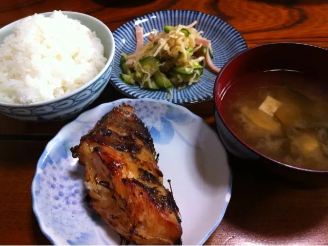 三連荘自宅焼魚定食|tairaさん