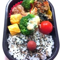 Snapdishの料理写真:年中さん息子へ、日の丸弁当♪|Mikkaさん