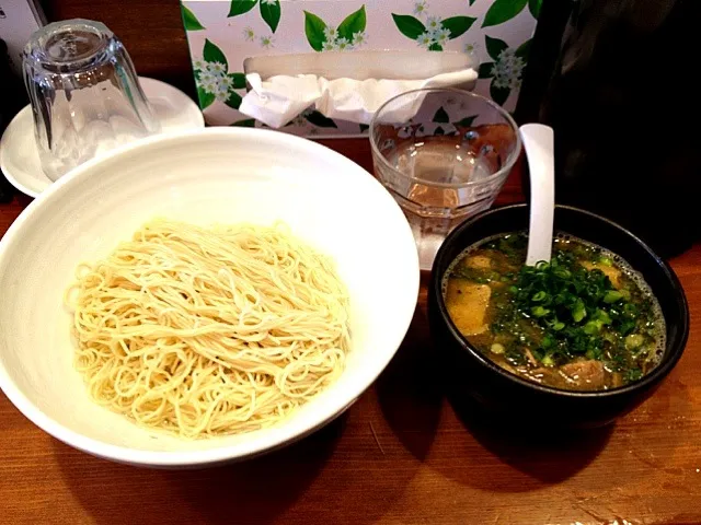 かえり煮干しつけ麺|阿部慎治さん