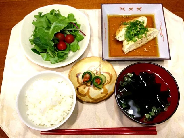 夕飯いただきます(*^^*)|chieko ♪さん