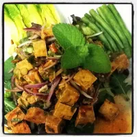 ☀☀Tofu spicy salad : Larb tofu Tofu☀☀