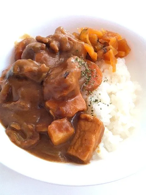 朝カレー|あみん´ω`)ﾉさん