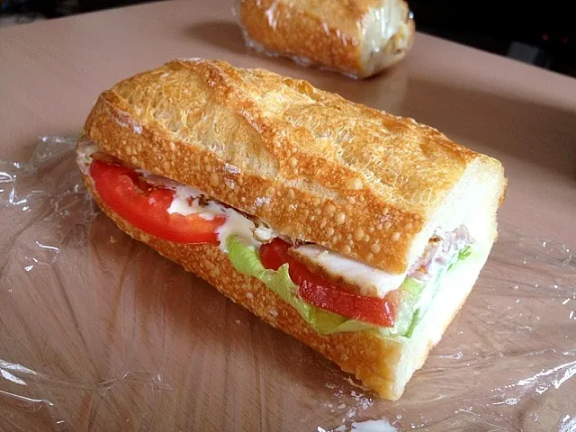 Home made bacon and tomato sandwich|chan mitsuさん