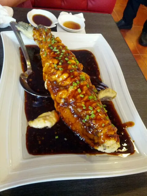 Snapdishの料理写真:Szechuan Kirin Fish|brさん