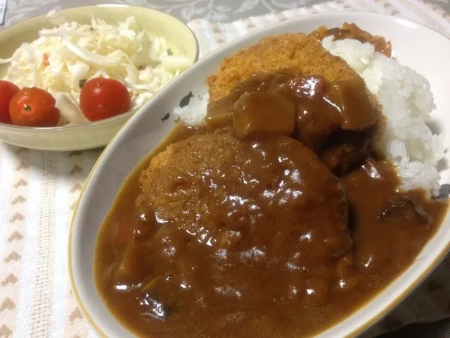 牛肉コロッケカレー|yasbongさん