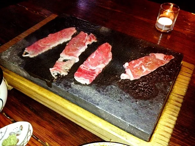 Stone-Grilled Wagyu Beef|stephanie mizuhaさん