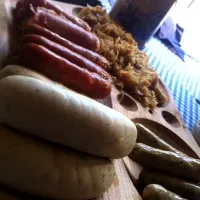 Snapdishの料理写真:German sausages|ibzさん