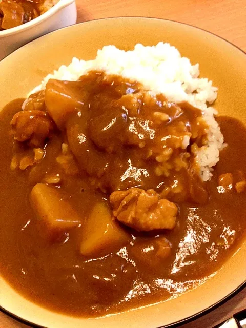 Snapdishの料理写真:旦那ちゃん手作りカレー|ばんびさん