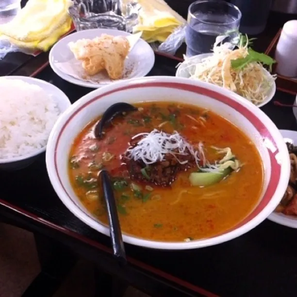 担々麺定食|Masさん