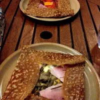 Snapdishの料理写真:そば粉のガレット|まめたさん