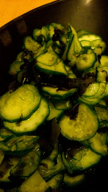 cucumber and wakame salad|Funky Chefさん