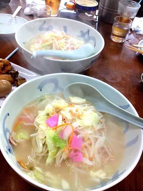 長崎の札幌ラーメン えぞっこ の長崎チャンポンと皿うどん|Mabo Nagaiさん