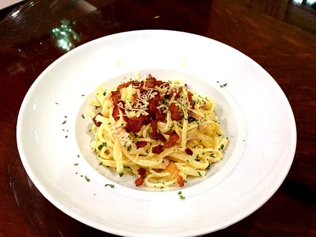 Carbonara fettucini|mさん