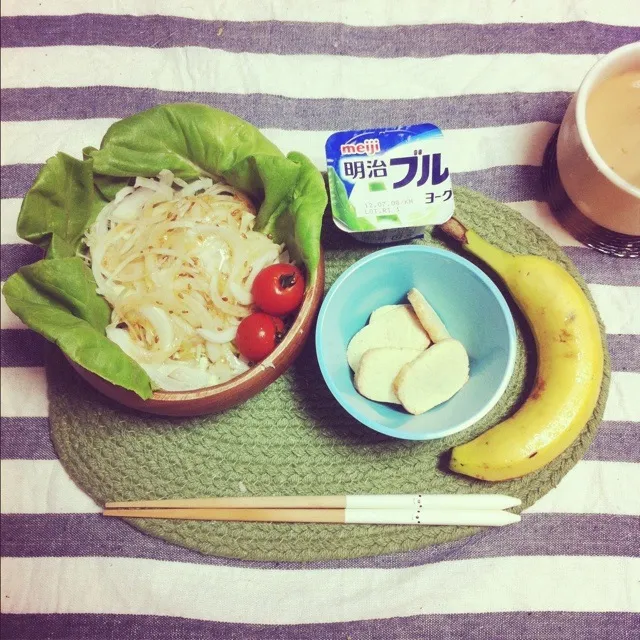 手抜き朝食|よしますさん