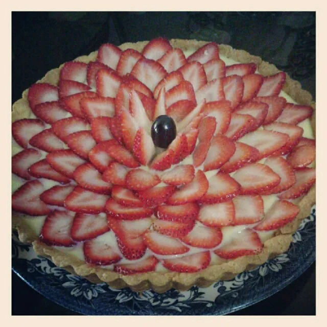 fruit tart wt custard filling|tabbey ishmaelさん