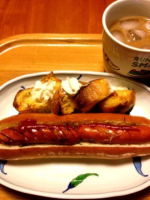 ホットドックとフレンチトースト|ゆう子さん